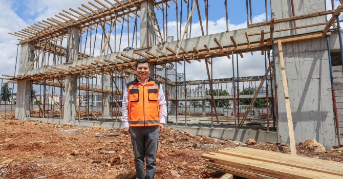 Kepez’in doğu yakası spor salonuna kavuşuyor