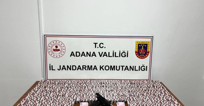 Adana’da jandarma 23 bin 876 uyuşturucu hap ele geçirdi