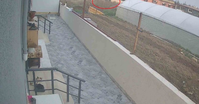 Kalp krizi geçiren adam duvarın üzerinden bahçeye düştü