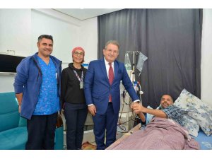 Antalya’da evde diyaliz uygulaması