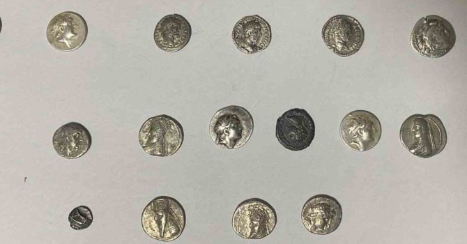 Hatay’da 26 sikke kargo ile göndermek üzereyken ele geçirildi