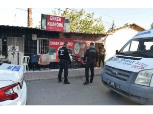 Kepez’de berberler denetlendi