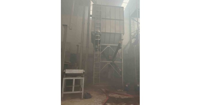 Reyhanlı’da fabrika yangını