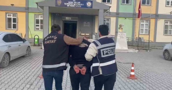 Antakya’da hapis cezası ile aranan 1 kişi tutuklandı