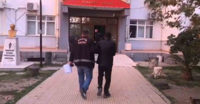 Erzin’de hırsızlık şüphelisi tutuklandı