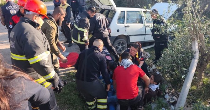 Erzin’de trafik kazası: 3 yaralı