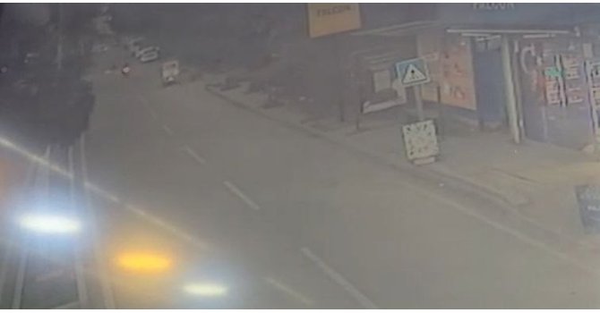 Adana’da motosikletlin hayatını kaybettiği kazanın görüntüleri ortaya çıktı