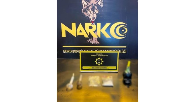 Isparta’da uyuşturucu operasyonunda 3 şüpheliye adli işlem