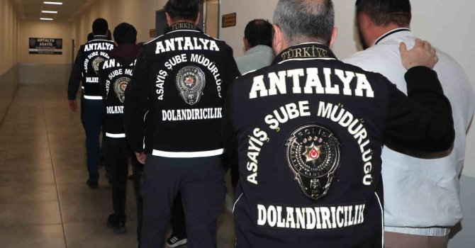 Antalya’da milyonluk dolandırıcılık operasyonu