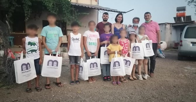 Karavelilerde Çocukların Bayramlıkları Momentum Groups'dan 