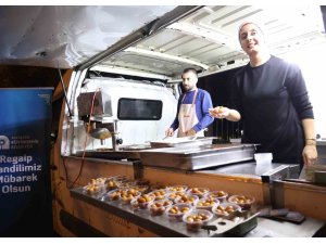 Büyükşehir’den Regaip Kandili’nde lokma ve kandil simidi ikramı
