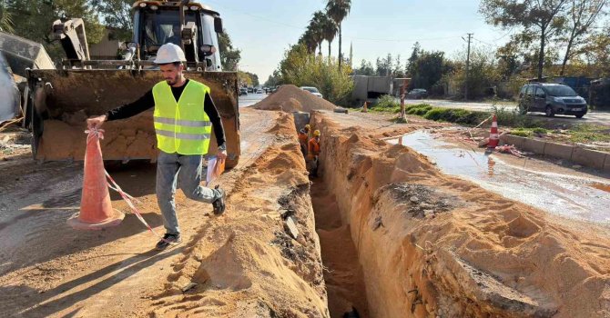 ASAT’tan Akdeniz Sanayi Sitesi bölgesine yeni kanalizasyon yatırımı