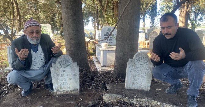Antalya’da 50 yıl önce hayatını kaybeden iki tarım işçisinin mezarları sahiplerini bekliyor