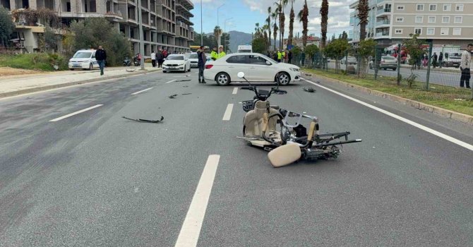Gazipaşa’da akülü motosiklete otomobil çarptı: 1 ölü