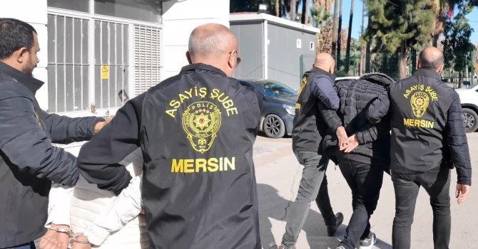Mersin’de kurşunlama ve yaralama olaylarına karışan şüpheliler yakalandı