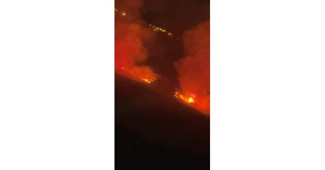 Dava nedeniyle kapatılan yoldan geçemeyen itfaiye yangına ulaşmakta güçlük çekti