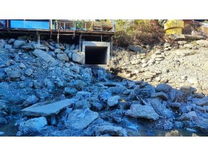 Kuraklık nedeniyle Seyhan Nehri’ne su verilmeyince atık su gerçeği ortaya çıktı