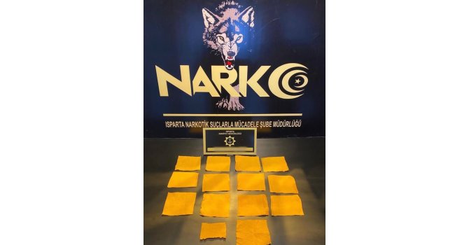 Isparta’da Narkotik operasyonunda 1 kişi tutuklandı