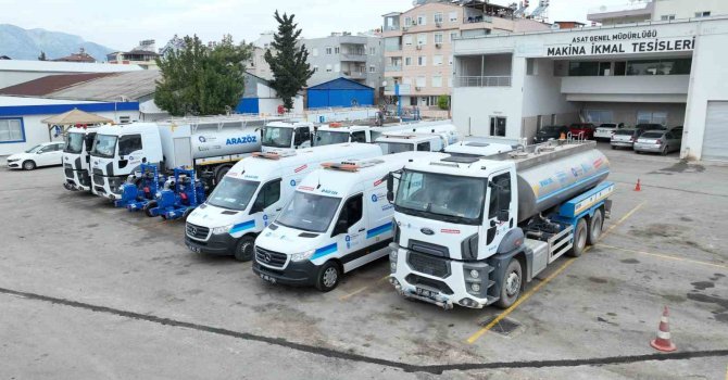 Antalya Büyükşehir Belediyesi yeni yıl mesaisine hazır