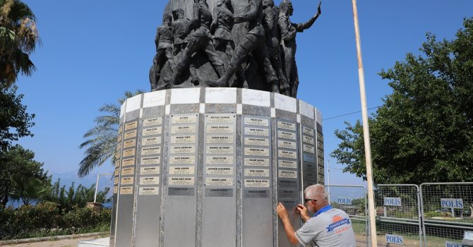 Büyükşehir’den şehitlerimize vefa
