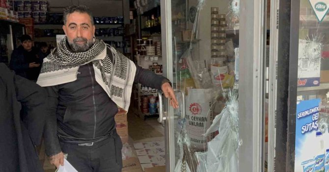 Marketten 2 milyon lira haraç isteyip silahlı saldırı düzenlediler iddiası