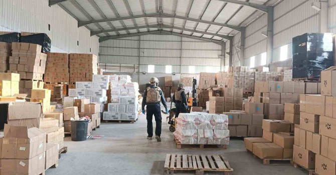 Mersin’de binlerce adet patlayıcı ele geçirildi: 1 tutuklama