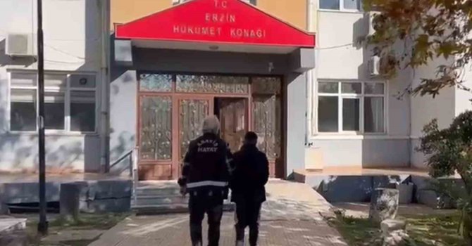 Erzin’de uyuşturucu operasyonu: 1 tutuklama