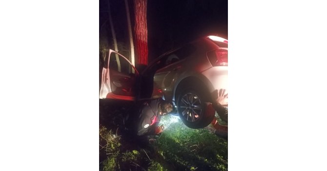 Yayladağı’nda trafik kazası: 1 yaralı