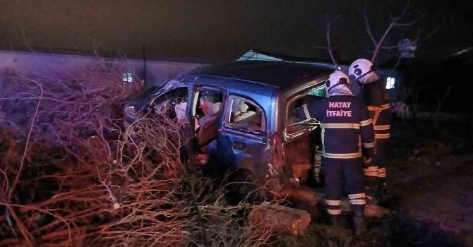 Kırıkhan’da trafik kazası: 6 yaralı