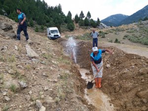 İbradı Başlar’da basınç düşüklüğü sorunu çözüldü