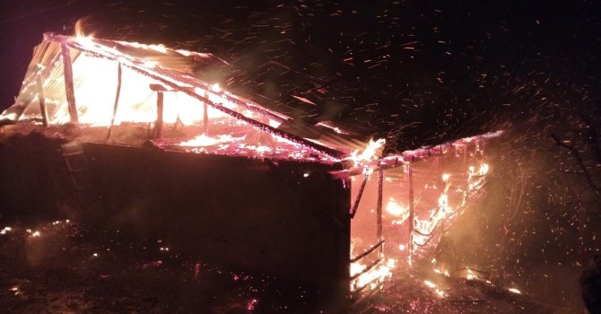 Adana’da yangın: Ev ve ahır küle döndü