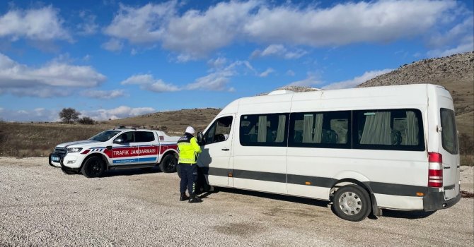 Burdur’da 730 araca idari ceza