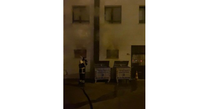 Belen’de okulda yaşanan yangın büyümeden söndürüldü