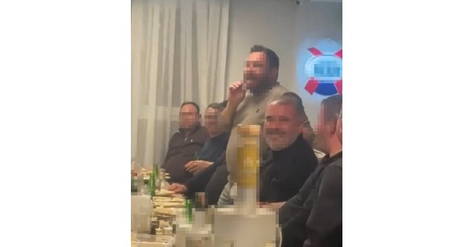 Burdur’da alkol masasında okunan selaya soruşturma