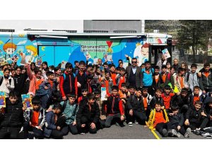Kahramanmaraş’ta mobil kütüphane kırsal bölgelerde