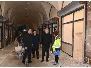 Başkan Görgel: "Tarihi Kapalı Çarşı’mızın restorasyonu tamamlanıyor"