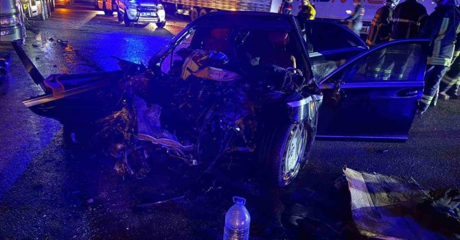 Burdur’da feci kaza: 1 ölü, 7 yaralı