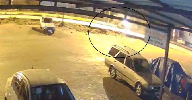 Ece bebeğin can verdiği kaza güvenlik kamerasında