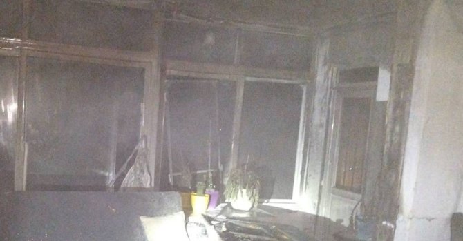 Alanya’da müstakil evde çıkan yangın itfaiye ekiplerince söndürüldü