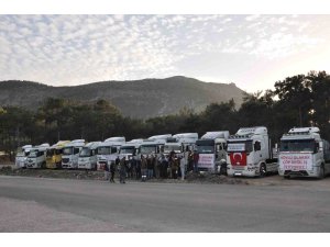 Mersin Silifkeli kamyonculardan taşeron tepkisi