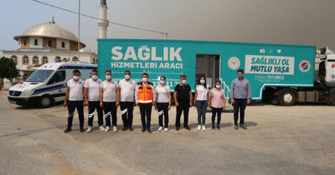 Kepez’in gezici sağlık merkezi Manavgat’ın emrinde