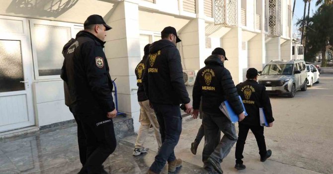 Mersin merkezli 9 ilde 450 milyonluk "sazan sarmalı" operasyonu: 28 gözaltı