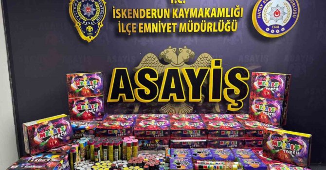 İskenderun’da patlayıcı madde satışı yapan işyerlerine denetim