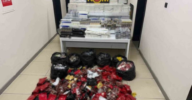 Mersin’de sigara kaçakçılarına operasyon: 4 tutuklama