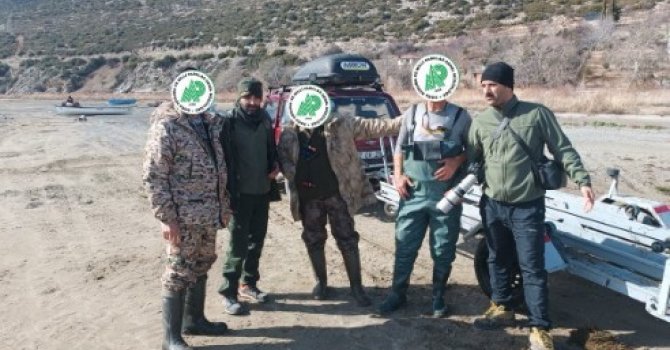 Isparta’da av koruma denetimlerinde 3 avcıya idari işlem