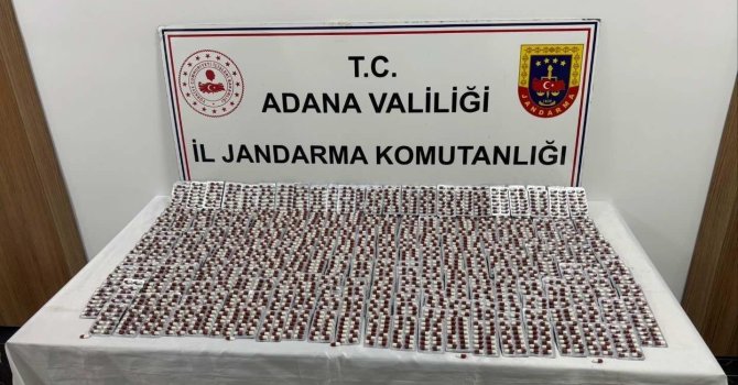 Adana’da 5 bin sentetik ecza ele geçirildi: 2 tutuklama