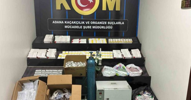 Polis evde 8 binden fazla ilaç ele geçirdi: 1 tutuklama