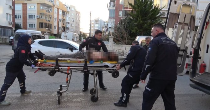 Yangına uykuda yakalandı, alevlere müdahale ederken yaralandı