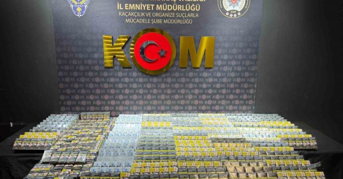 Kahramanmaraş’ta narkotik ve kaçakçılık operasyonu: 1 tutuklama