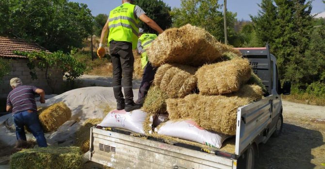 Kepez, afetzede besiciler için görevde